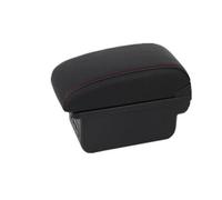 HPZPRPCEW For Opel For Corsa F 2019 2020 2021 2022 2023 2024 Car Armrest Box Retrofit Interior Details(B1 red line 3USB)