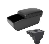 HPZPRPCEW For Proton For Persona Armrest Storage Box USB Center Console Interior Accessories Part With Tissue Box(B2 Black Storage box)