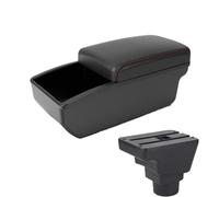 HPZPRPCEW For Proton For Persona Armrest Storage Box USB Center Console Interior Accessories Part With Tissue Box(B1 Red Storage box)