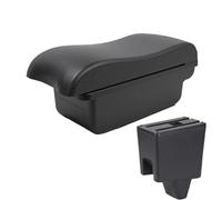 HPZPRPCEW For Proton For Saga Armrest Storage Box Leather Arm Rest Car-styling USB Center Centre Console Accessories(A2 black line No USB)