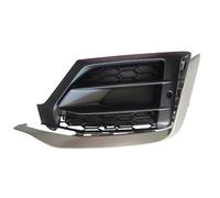 HPZPRPCEW For Q2 Q2L 2017 2018 2019 2020 2021 Car Front Bumper Fog Light Grille Cover Cap Lamp Frame Chrome Strip(Left)