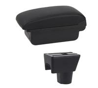 HPZPRPCEW For R&enault For Duster For Dacia I 2010-2019 Armrest Box Central Store Content Captur Armrest Box(B1 Black Line)