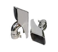 HPZPRPCEW For Range Rover Diesel 2005 2006 2007 2008 2009 2010 2011 2012 EP-EM8064LR Chrome 304 Stainless Steel Car Exhaust Muffler Tip