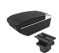 HPZPRPCEW For S&koda For Octavia Armrest Box For S&koda For Yeti Mk2 A5 Car Armrest Box Car Accessories Interior Parts(A1 Black red 7USB)