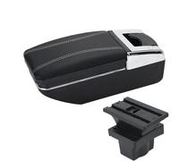 HPZPRPCEW For S&koda For Octavia Armrest Box For S&koda For Yeti Mk2 A5 Car Armrest Storage Box Car Accessories(A3 white line No USB)