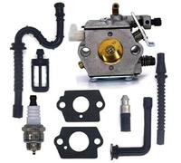 HPZPRPCEW For S&TIHL 024 026 MS240 MS260 024AV 024S 11 For W&albro WT-194 WT-194-1 Brushcutter Carburetor Air Fuel Filter Kit