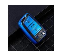 HPZPRPCEW For Seat For Ateca Car Key Case Cover Bag Keychain Protector Chain Accessories(Blue)