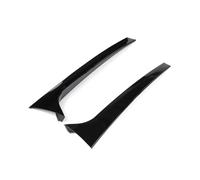 HPZPRPCEW For Skoda For Octavia For Estate 2014-2019 Gloss Black Pair Rear Side Window Canard Splitte Replacement Spoiler Wing