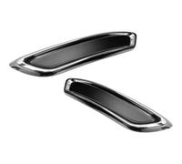 HPZPRPCEW For Skoda For Super B3 2015 2016 2017 2018 2019 2020 2021 2022 Exhaust Chrome Diffuser Tail Throat Cover ABS Chrome Stainless Steel
