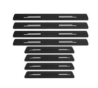 HPZPRPCEW For SKYWORTH HTi K10P EV6 For Skywell ET5 Auto Carbon Fiber Trunk Bumper Decals Stickers Threshold Scuff Accessories(8Pcs)