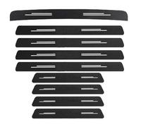 HPZPRPCEW For SKYWORTH HTi K10P EV6 For Skywell ET5 Auto Carbon Fiber Trunk Bumper Decals Stickers Threshold Scuff Accessories(9Pcs)