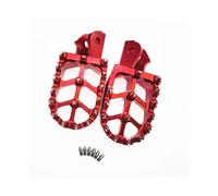 HPZPRPCEW For SurRon For Sur-Ron For Light Bee X S CNC Aluminum Foot Pegs Rest Footpegs Electric Motorcycle(RED)