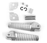 HPZPRPCEW For Suzuki GSXR600 GSXR 750 1000 SV650 1000 TL1000 Artudatech Rear Foot Peg Footrest Accessories Silver
