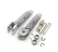 HPZPRPCEW For SUZUKI GSXR600 GSXR750 2006 2007 2008 2009 2010 GSXR 600 750 Motorcycle Front Footrest Foot Pegs Bracket Set(Front Foot Pegs)