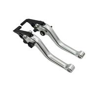 HPZPRPCEW for Suzuki TL1000S 1997 1998 1999 2000 2001 Adjustable Handle Levers Motorcycle Parts 3D Brake Clutch Lever Set(Silver)