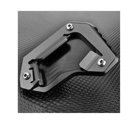 HPZPRPCEW For Tiger 1200 EXPLORER 2012 2013 2014 2015-2021 Motorcycle Foot Enlarger Stand Extension Plate Side Foot Kickstand(BLACK)