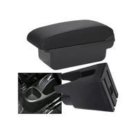 HPZPRPCEW For Toyota For Aygo BJ Car Armrest Box Armrest Car Accessories Store Box Interior Central Armrest Box(C2 Black line NO USB)