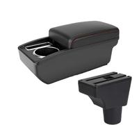 HPZPRPCEW For Toyota For Sienta Armrest Box Center Console Storage Box With USB Car Interior Modification Accessories(A1 Black red NO USB)