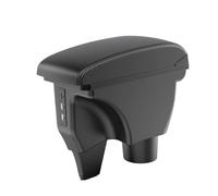 HPZPRPCEW For TOYOTA For Yaris Armrest For TOYOTA For Yaris For Vitz Car Armrest Box Central Armrest Box(A3 genuine leatherB1)