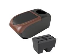 HPZPRPCEW For Toyota For Yaris Cross Armrest Box For Toyota For Yaris Suv Central Store Content Box Decoration With USB Interface(B3 Brown frame 6USB)