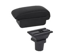 HPZPRPCEW For Toyota For Yaris For Vitz 1998 1999 2000 2001 2002 2003 2004 2005 Car Armrest Box Central Storage Arm Rest USB Hatchback(B black line 3USB)