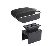 HPZPRPCEW For Vauxhall For Opel For Adam For Astra J H G For Corsa D C GTC For Mokka X Car Armrest Box Centre Console(C3 white line 7USB)