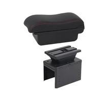 HPZPRPCEW For Vauxhall For Opel For Adam For Astra J H G For Corsa D C GTC For Mokka X Car Armrest Box Centre Console(B2 Black red 3 USB)