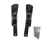 HPZPRPCEW For Vespa GTS300 GTS300 2013-2023 Motorcycle Passenger Rear Footrests Foot Peg Extensions Footpegs Accessories(BLACK)