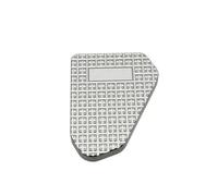 HPZPRPCEW For XL750 For Transalp XL 750 Transalp750 2023 2024 Motorcycle Accessories Rear Foot Brakes Pedals Levers Step Plate Extension(Silver)