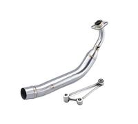HPZPRPCEW For Y&amaha For Cygnus 4v Exhaust Front Link Pipe Slip On 51MM Motorcycle Exhaust Muffler Modified Accessories