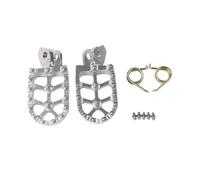 HPZPRPCEW For Y&amaha For Tenere XT 660 Z R 660Z 660R XT660 XT660Z XTZ660 XTZ 660 XT660R Accessories Footrest Footpeg Foot Pegs Rests Pedal(Silver)