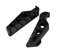 HPZPRPCEW For Y&amaha For Tricity 300 155 125 Tricity300 Motorcycle Accessories Rear Passenger Footrest Footpegs Foot Pegs Rest Pedals(BLACK)