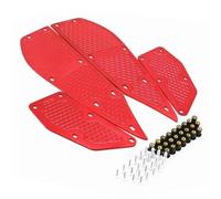 HPZPRPCEW For Y&amaha For XMAX 250 300 CNC Aluminum Alloy Pedals Accessories Upgrade Parts Motorcycle Equipment Accessories(RED)