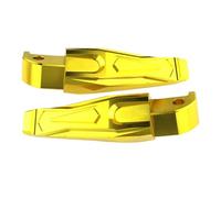 HPZPRPCEW For Y&amaha MT-07 2013 2014 2015 2016 2017 2018 2019 CNC Motorcycle Rear Passenger Foot Peg Footrests Footpeg Pedal(Gold)