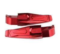 HPZPRPCEW For Y&amaha MT-07 2013 2014 2015 2016 2017 2018 2019 CNC Motorcycle Rear Passenger Foot Peg Footrests Footpeg Pedal(RED)