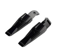 HPZPRPCEW For Y&amaha NMAX155 For TMAX 530 MT-07 Rear Passenger Foot Peg Footrests CNC Aluminum Alloy Motorcycle Accessories(BLACK)