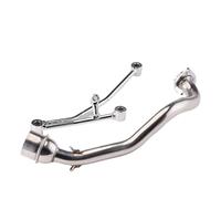 HPZPRPCEW For Y&amaha RS100 Motorcycle Exhaust Pipe Full System Front Link Pipe Stainless Steel Modification accessories(Style A)