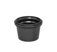 HPZPRPCEW For Y&amaha TMAX530 T MAX 530 T-MAX530 2012 2013 2014 2015 2016 2017 Motorcycle Exhaust Pipe Muffler Tip Cover CNC Aluminum(BLACK)
