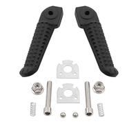 HPZPRPCEW For Y&amaha YZF R1 1998-2019 For R1M 2015-2018 For R1S 2016-2018 For R6 2003-2020 Motorcycle Rear Passenger Foot Pegs(Sand Black)