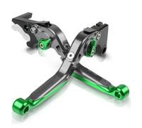 HPZPRPCEW for Yamaha for NIKEN/GT GT 2018 2019 2020 Motorcycle Aluminum Adjustable Folding Extendable Brake Clutch Levers Accessories(Gray-Green)