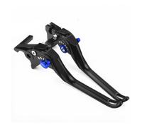 HPZPRPCEW for Yamaha FZ8 2011 2012 2013 2014 2015 Motocycle CNC Adjustable Modified Brake Clutch Lever(Blue)