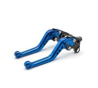 HPZPRPCEW for Yamaha XSR700 ABS 2016-2020 Motorcycle CNC Adjustable Brake Clutch Lever Accessories(Blue,14.7cm)