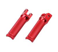 HPZPRPCEW Front Footrest Foot Pegs For DUCATI For Panigale V4 1100 899 959 1199 1299 S R For Streetfighter V4 Motorcycle Rider Footpegs Pedals(RED)
