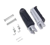 HPZPRPCEW Front Rear Footrests Foot pegs For CB400 CB 400 CB250 For HORNET 250 CBR 600 F CB600F For HORNET 600 CBR 600 FS NC700(Front)