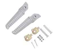 HPZPRPCEW Front Rear Footrests Foot pegs For CB400 CB 400 CB250 For HORNET 250 CBR 600 F CB600F For HORNET 600 CBR 600 FS NC700(Rear)