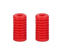 HPZPRPCEW Gear Shift Lever Foot Pad Pedal Rubber Cover Universal for CB1300 CB400 CBR600RR CBR900 1000 CBR400 NC23 NC29 VFR400 NC30(RED,1 Pair)