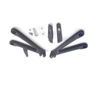 HPZPRPCEW Motorcycle Accessories Rear Footrest Foot Pegs Bracket Set For CBR600RR CBR600 RR CBR 600RR 2005 2006