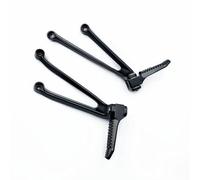 HPZPRPCEW Motorcycle Black Chrome Rear Foot Pegs Pedal Footrest For B&MW S1000RR 2009-2017 2019-2022 Accessories(BLACK,2009-2017)