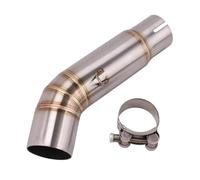HPZPRPCEW Motorcycle Exhaust Escape Modified Mid Link Pipe For SUZUKI GSX-S 750 BK750 GSR750 GSXS750 GSX S750 2018 2020 2021 2020 2022(Style A)