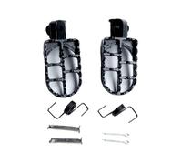 HPZPRPCEW Motorcycle Foot Pegs Rests Pegs For XR50R CRF50 CRF70 CRF80 CRF100F Motorbike Dirt Pit Bike(BLACK)